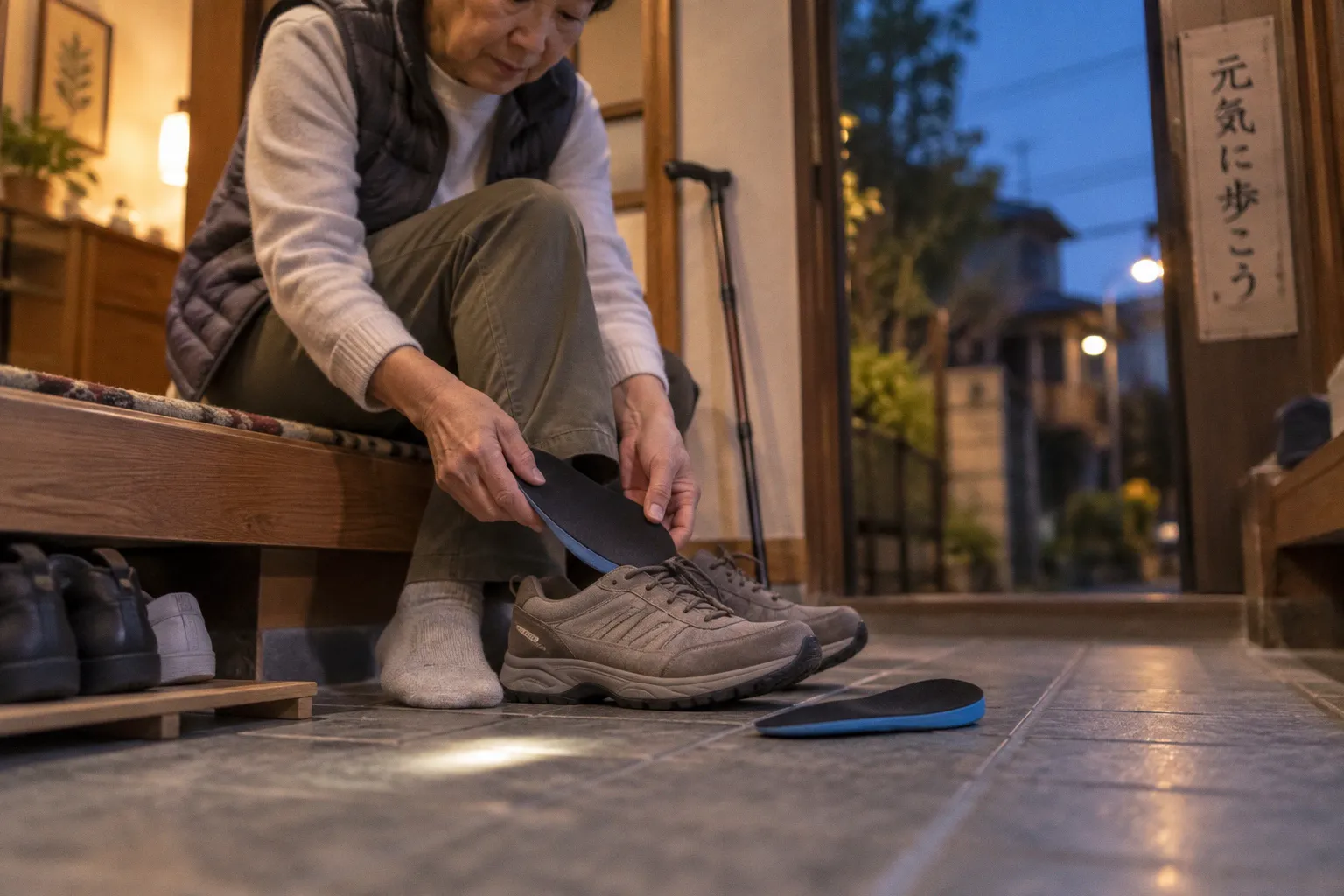 変形性膝関節症向けインソール｜歩行痛やO脚の負担を減らす目的別おすすめ